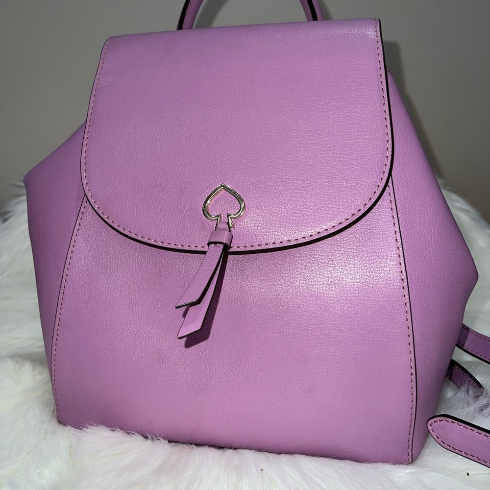 NWT Kate Spade Leather Adel Medium Flap Backpack